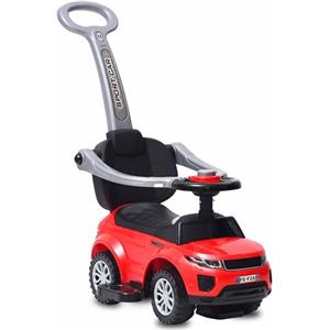 COIL Bobina Che Spinge Auto Che Spinge Auto per Bambini, Convertibile 2in1 (ROSSO)