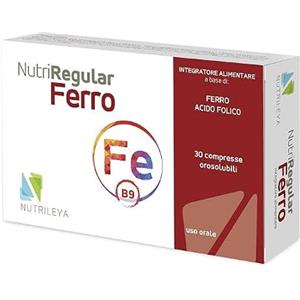 NUTRILEYA NUTRIREGULAR FERRO 30CPR OROSO