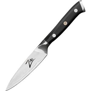 Zelite Infinity Coltello Spelucchino 10cm - Acciaio Damasco Giapponese AUS-10, Affilatura a Rasoio, Manico Ergonomico