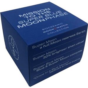 Swatch Orologio da Polso Moonswatch Omega x Mission To The Super Blue Moonphase