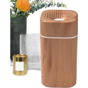 Yulokdwi Umidificatore da Scrivania | Purificatore Portatile Ricaricabile | Diffusore Di Aromaterapia Umidificatori Da Comodino,Per Relax Sonno Soggiorno Comodino Ufficio Casa Viaggio Auto