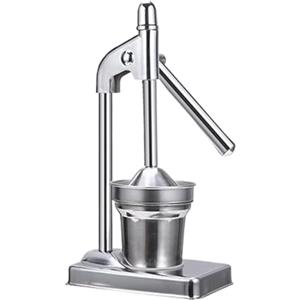 Generico Spremiagrumi Manuale In Acciaio - 20cm Molto Silenzioso | Spremi Limone - Spremi Succo Frutta Resistente, Per Arance Lime Melograni Pompelmi Fragole Angurie, Uso Cucina Casa Ristoranti Feste
