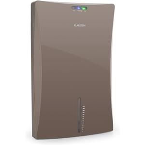 Klarstein Drybest 2000 2G - Deumidificatore, Deumidificatore Professionale, Depuratore Elettrico, 0,7 L/24 h, Compressore da 70 Watt, Serbatoio Acqua 2 L, Compatto, Ionizzatore Integrato, Grigio