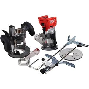 Milwaukee M18FTR-0 M18 Fuel Trim Router 18V Brushless Body Only 4933471604, 18 V