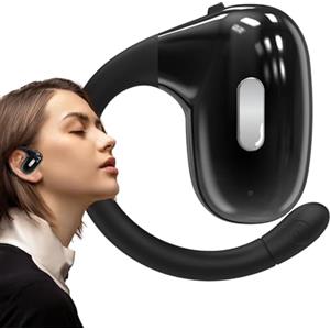 Generic Cuffie senza fili con riduzione del rumore - Cuffie con chiarezza audio migliorata, contorni auricolari senza fili | Cuffie a conduzione ossea 5.4 dal design aperto, autonomia di battere