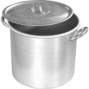 Pardini Pomodoro Pentola con Coperchio, Alluminio, 32 cm