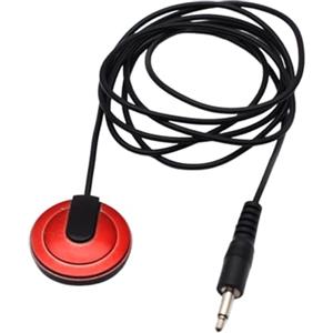 Amagogo Pickup per microfono a contatto piezoelettrico, suono chiaro, compatto, versatile, con uscita jack mono da 3,5 mm, per chitarre acustiche