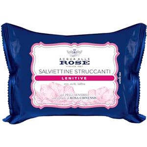 Acqua Alle Rose Salviettine Struccanti Lenitive 20 Pezzi - Delicate per Pelli Sensibili con Estratto di Rosa Chinensis