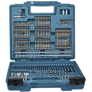Makita E-11689 - Set di Punte per Trapano e Viti, 256 Pezzi