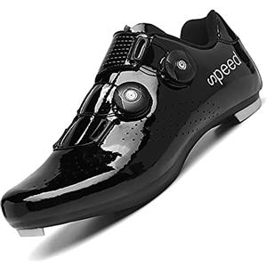 JUHUYP Scarpe da Ciclismo da Uomo Donna Scarpe Bici da Corsa Scarpe MTB Scarpe Ciclismo Strada Compatibile con Look Delta SPD SPD-SL