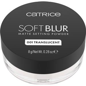 Catrice Soft Blur Matte Setting Powder 001 Translucent Cipria Traspirantem 8 gr Libera