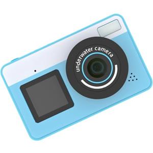 XuQiZZpp 48MP Macchina Fotografica Subacquea IP68 Impermeabile 1200mAh Batteria Fotocamera Compatta Autofocus per Immersioni Sport All'aperto