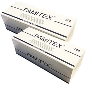 PAMITEX Profilattico - 2 scatole da 144 pezzi ciascuna (CLASSICO)