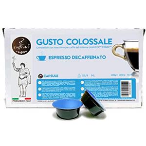 Arè Caffè Decaffeinato - 200 Capsule Compatibili con Lavazza Firma