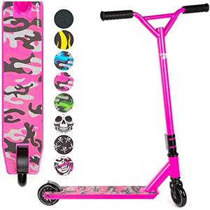 Land Surfer - Monopattino per acrobazie, Colore: Mimetico Rosa