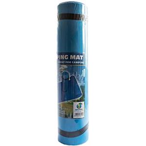 Fratelli Pesce Tappetino Gomma Fitness e Sottosacco Campeggio Tappetino Gomma Fitness E Sottosacco Campeggio, Unisex - Adulto, Blu, 180 x 50 x 0.6