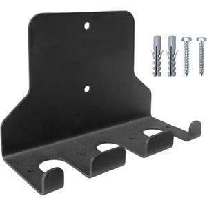 Generico Porta Bilanciere Verticale - Rastrelliera Olimpica Per Bilancieri, 25,5 X 10 X 18,5 Cm | Rastrelliera Per Bilancieri A Parete Per Carichi Pesanti Per Palestra Domestica, Garage, Fitness, Allenamento