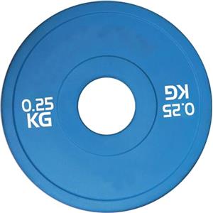 SZLIFE Piatto di Peso frazionato, Dischi per bilanciere, Pesi per Allenamento compatti Facili da trasportare, Piccolo Piatto di Ricambio per Sollevamento, Blu 0.25 kg