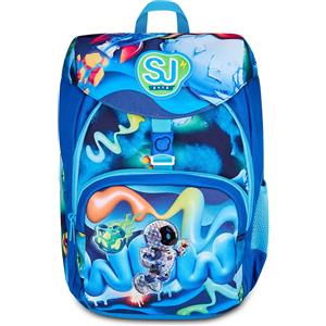 SEVEN Zaino Scuola SJ Gang Space Ride Primino 20 Litri Astronauta 3D