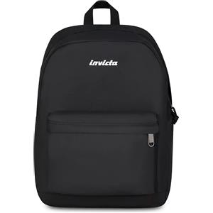 INVICTA Zaino Scuola Carlson GRS Jet Black 24 Litri Porta PC 14