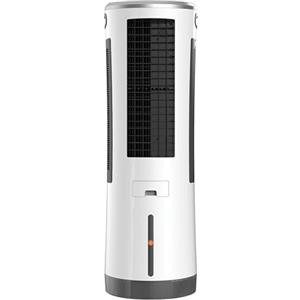 BE COOL Raffreddatore ad aria 5 in 1 con raffreddamento ad acqua - Raffreddatore evaporativo, ventilatore, umidificatore, depuratore d'aria, repellente per zanzare - 110 Watt, serbatoio acqua 18 l,