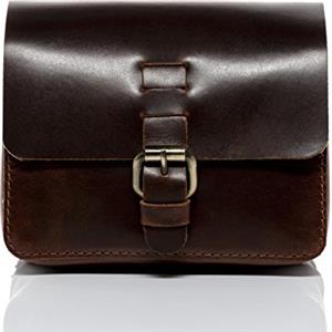 SID & VAIN® Marsupio vera pelle vintage HEATHROW piccolo Borsello Zainetto borsa a spalla uomo donna marrone prodotto artigianale