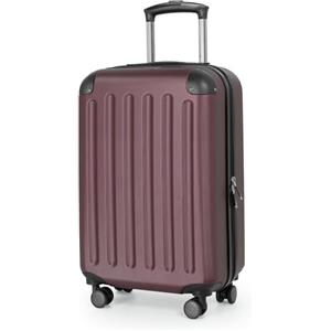 Hauptstadtkoffer Spree - Bagaglio a mano, 55 × 35 × 20 cm per tutte le compagnie aeree, valigia da viaggio, valigia rigida, trolley con ruote, bagaglio da cabina, Borgogna