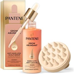 Pantene Set Massaggiatore Cute + Siero Anti-Caduta Grow Abundant 60ml Riduce La Caduta Di Capelli Rafforzando L'Ancoraggio Alla Radice. Capelli Più Spessi, Lunghi E Folti In 8 Settimane