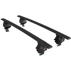 Omad MDAK Compatibile con Mini Cooper (F55) 2014-2024 ACE-4 Barre Tetto Portapacchi Auto Barre Portatutto Nero Alluminio 2 Barre