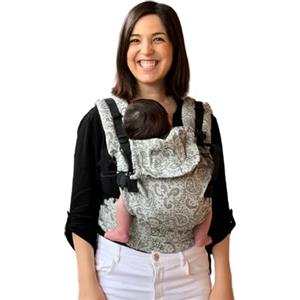 NEKO SWITCH Baby - Marsupio Neonato Portabebè Regolabile Ergonomico Neonato Zaino Porta Bimbo e Bebè (Efes Paisley Hazel Light)