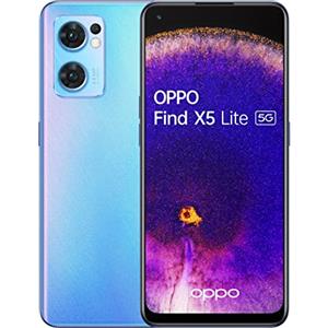 OPPO Find X5 Lite - Smartphone da 256 GB, 8 GB di RAM, Dual Sim, Startrails Blue