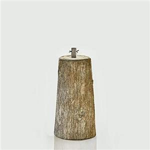 EDG Base Finto Legno Ø22cm x h45 per Albero di Natale Artificiale h 150/180cm