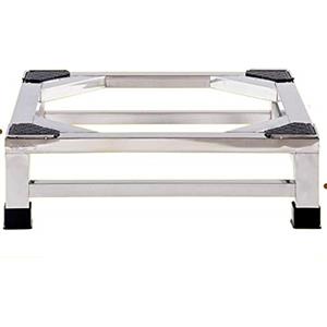 AtZOtOYZJ Puleggia a rulli per lavatrice portatile Rollers Machine Base Mobile Special Base Household Appliance Base Washing Machine Base Air Conditioning Base -proof Impact Bracket appliance base(Size:56*56cm)