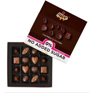 Nice Cioccolato belga di lusso senza zucchero con stevia diabetico, regalo di alta qualità per lei o lui, 16 delizie belghe, regalo per Natale, felice anno nuovo, festa della mamma e del papà, San