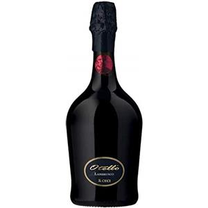 Cantine Ceci Vino Rosso Frizzante I bott. da 0,75 l. Otello 200 Lambrusco Emilia IGT - Cantina Ceci