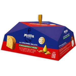 Generico Motta La Colomba Salata Formaggio e Pere con Formaggio, Canditi di Pere e Pepe Nero Macinato Ricetta Bruno Barbieri 450g