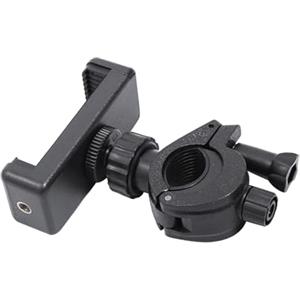carotoe Supporto per treppiede per cellulare Supporto per treppiede per smartphone Supporto per telefono Adattatore per clip Selfie Monopiede Supporto per telefono rotante