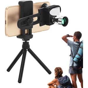 WJnflQN Cannocchiale Portatile | Strumento di Esplorazione Sicuro con Impugnatura Antiscivolo - Mini Monocolo - Giocattolo per Bambini Escursionismo Campeggio Osservazione e Attivita all Aperto