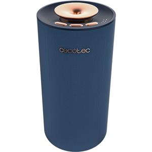 Cecotec Umidificatore Ultrasuoni con Diffusore Aromi 10ml PureAroma 3000 Navy Sound. Altoparlante Bluetooth, Ricarica Wireless, Timer 8h, 3 Modalità Vapore, Luce LED Colori, Aromaterapia, Compatto