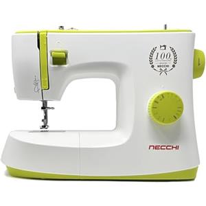NECCHI K408A - Macchina da cucire design italiano, facile da usare e leggera, ideale per principianti