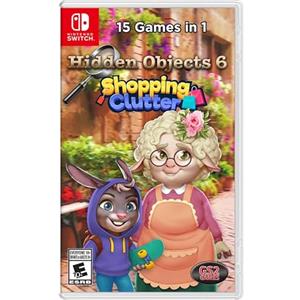 GS2 Games Collezione Oggetti Nascosti: Volume 6 Shopping Clutter - 15 Giochi in 1 - Per Nintendo Switch