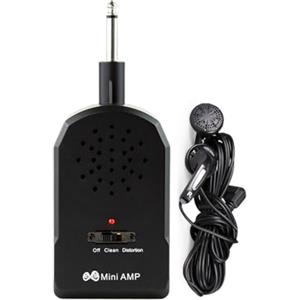 Generic Processore di effetti per chitarra, amplificatore wireless, strumento di pratica silenzioso, amplificatore elettrico multi-effetto con connettività, batteria ricaricabile per casa, studio, viaggio