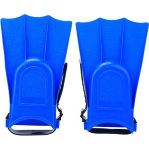 Ghzste Pinne da nuoto per bambini, pinne da nuoto, pinne da immersione, pinne corte per allenamento e snorkeling, pinne corte blu 23-20 m (23 yards-30 yards)