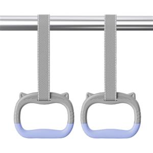 Generico Anelli Ginnici per Bambini - Portable Modern Compact, Attacchi Regolabili Sbarra, Trazioni da 200 kg, Allenamento Casa Cortile Interno Esterno | Multipurpose Outdoor Indoor Utility