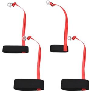 Generic Guanti da sci Cinghie da polso - Supporto per guanti elastici 4X, cordino antiscivolo | Snowboard Alpinismo per sport invernali Attrezzature di sicurezza durevoli per sci