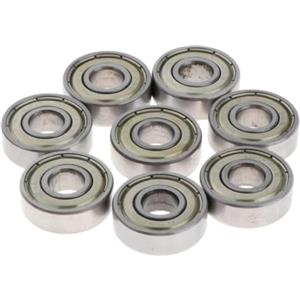LIXSAZSE Cuscinetti a sfera 608-2RS ad alte prestazioni, cuscinetti per skateboard premium, longboard professionali con per scooter in linea e pattini a rotelle di facile