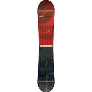 Nitro Snowboards Team Gullwing '19 - Tavola da Snowboard Versatile all Mountain Freestyle Freeride Directional Twin Rocker Camber Board, Uomo, 1191-830338, Multicolore, 155
