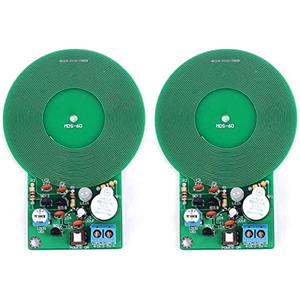 Augnongly 2X Meno di 60mm Semplice Metal Detector, per Assemble Kit Fai da Te Elettronico Saldatura Pratica, Metal Sensor Dc 3-5V