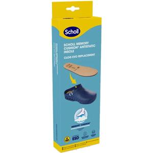 Scholl Clog Evo Soletta Memory Cushion Antistatica Taglia 42-43