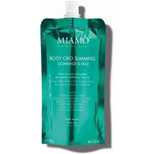 Miamo Body Crio Slimming Gommage & Mud 100 g - Fango corpo rimodellante esfoliante e tonificante con argilla bianca